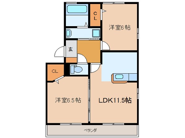 グランレーベンの物件間取画像